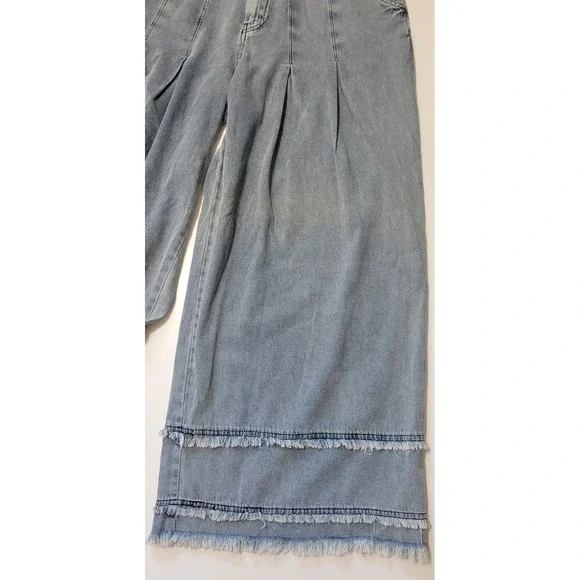 JODIFL Wide Leg Boho Jeans - Picture 6 of 7